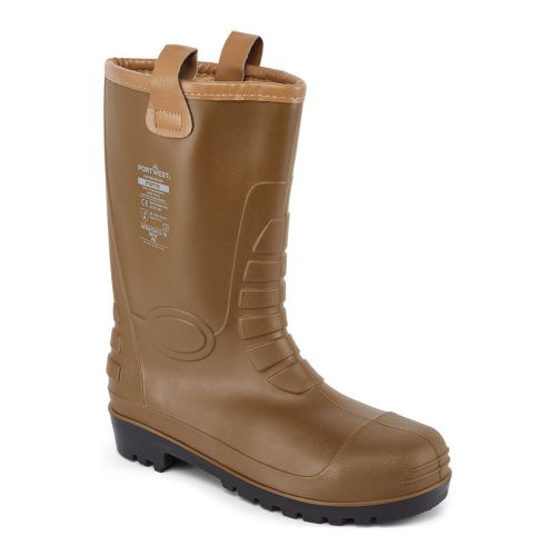 FW75 - Steel PVC Waterproof Lined Rigger Boot
