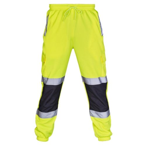 J908 - Hi Vis Two Tone Jogging Bottoms
