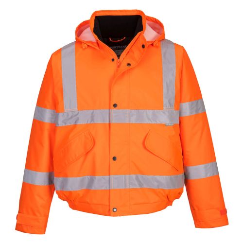 High Vis Saturn Yellow Bomber Jacket