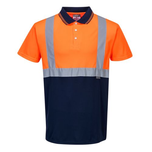 S479 - Two-Tone Polo Shirt