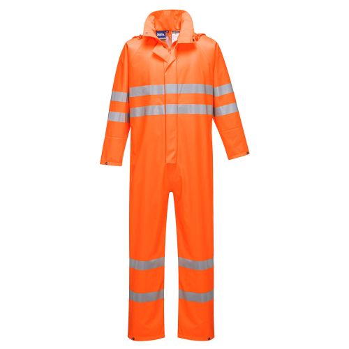 Portwest Sealtex Ultra Hi-Vis Rain Coverall: S495