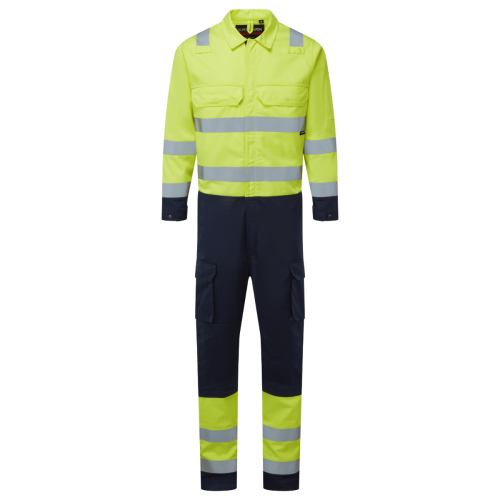 SFR401YNS - Supertouch Weld-Tex® Hi-Vis FR Anti-Static Coverall