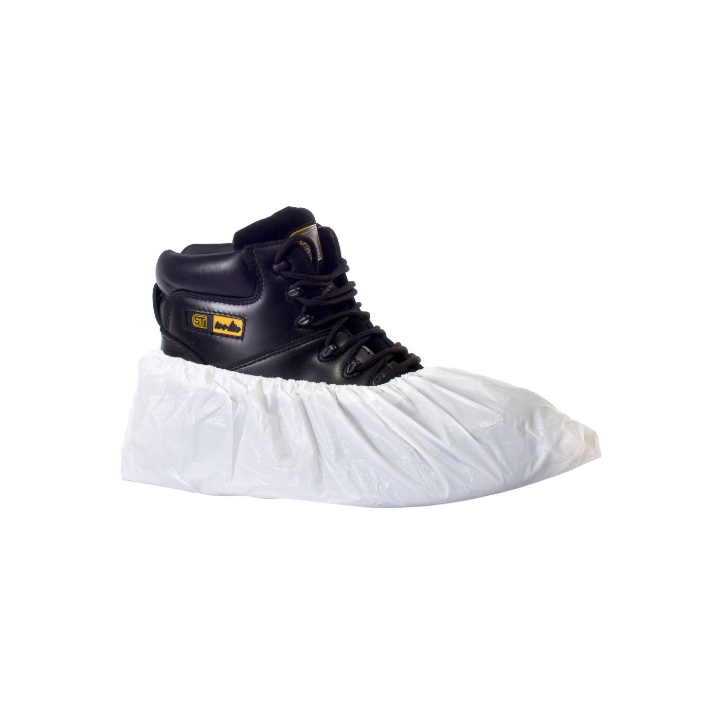 E16610 - Overshoes Disposable Polythene 16