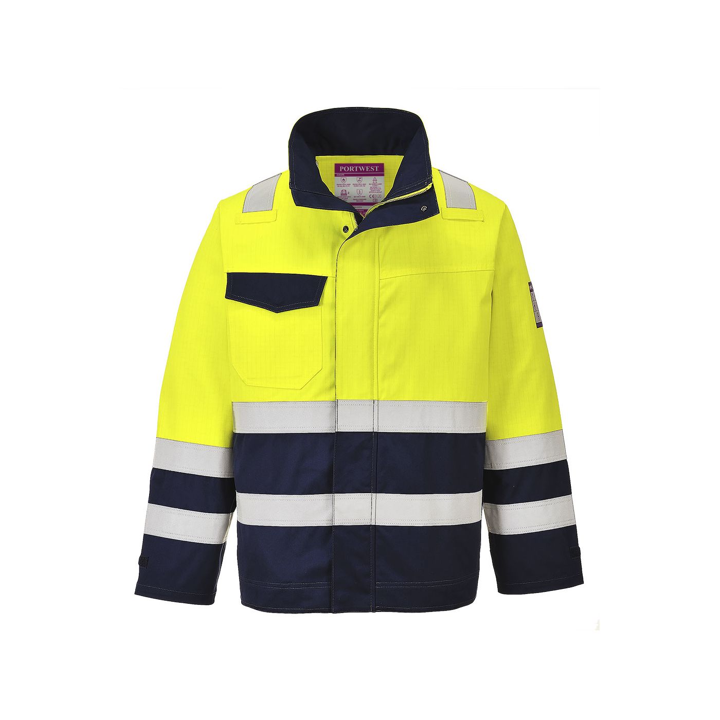MV25 - Modaflame Work Hi-Vis Multi-Norm Contrast FR Jacket