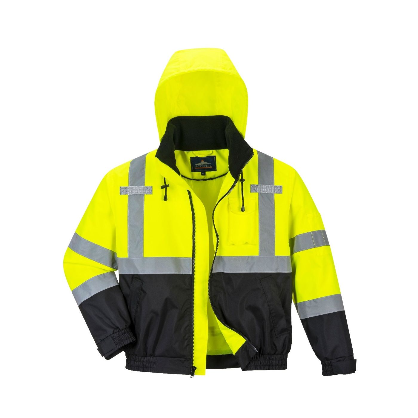 High Vis 2 tone 2:1 Bomber Jacket: S365 from Workline Safety