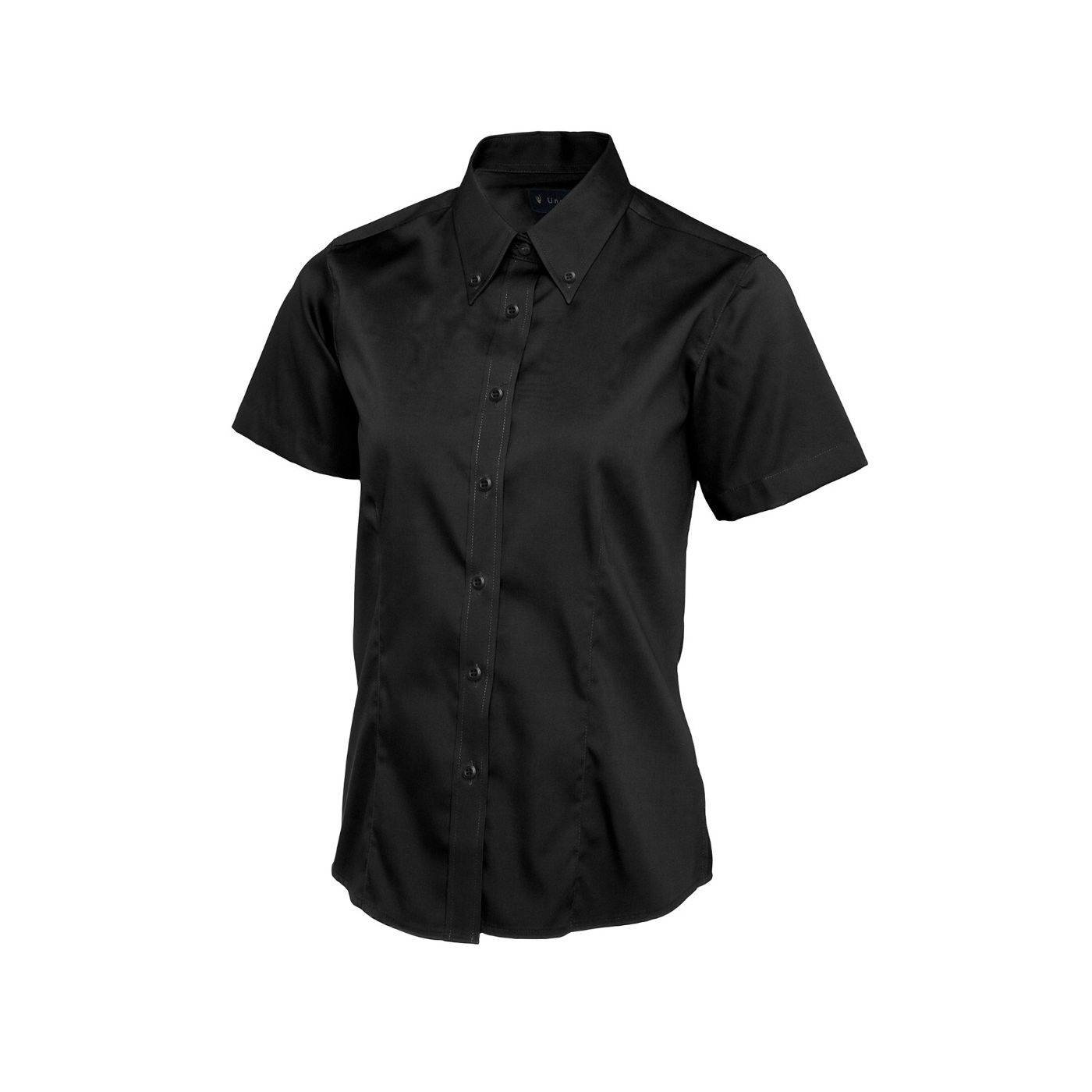 UC704 - Uneek Ladies Pinpoint Oxford Half Sleeve Shirt