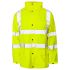 1824 - Stormflex Hi Vis Yellow PU Jacket