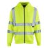 319 - Hi Vis Zipped Hooded Sweatshirt