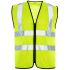 3234 - Hi Vis Yellow Zip Vest
