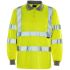 35E - Supertouch High Vis Bird Eye Long Sleeve Polo Shirt