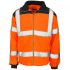 3788 - Supertouch Hi Vis Orange Rain Patch Fleece Jacket