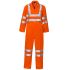 3848 - Supertouch Hi Vis Orange Coverall