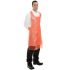 4040 - Apron Polythene Disposable 50 Mic Flat Pack (500)