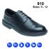 910 - Toesavers Black Leather Formal Safety Shoe