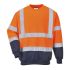 B306 - High Vis Two Tone Sweatshirt