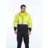 B315 - Hi-Vis Two-Tone Zipped Hoodie