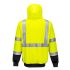 B315 - Hi-Vis Two-Tone Zipped Hoodie