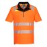 DX412 - DX4 Hi-Vis Zip Polo Shirt S/S