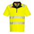 DX412 - DX4 Hi-Vis Zip Polo Shirt S/S