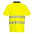 DX412 - DX4 Hi-Vis Zip Polo Shirt S/S