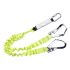 FP52 - Double Lanyard Elasticated With Shock Absorber