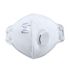 P351 - FFP3 Valved Dolomite Fold Flat Mask (per 20)