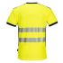 PW310 - PW3 Hi-Vis V-Neck Mesh Insert T-Shirt S/S