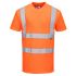 RT23 - Portwest High Vis Orange RIS3279 Rail Tee shirt
