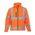 S428 - High Vis Soft shell Jacket (Detachable Sleeves)