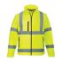 S428 - High Vis Soft shell Jacket (Detachable Sleeves)