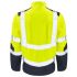 SHV-105 - Supertouch High Vis Two Tone Softshell Jacket