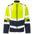 SHV-105 - Supertouch High Vis Two Tone Softshell Jacket