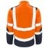 SHV-105 - Supertouch High Vis Two Tone Softshell Jacket