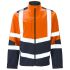 SHV-105 - Supertouch High Vis Two Tone Softshell Jacket