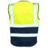 SHV-2534/8 - High Vis Contrast Two Tone Executive Vest