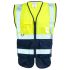 SHV-2534/8 - High Vis Contrast Two Tone Executive Vest