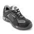 1276.70 - CLEARANCE - Lavoro Silver Indy Black Safety Trainer