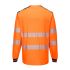 T185 - Hi Vis Teeshirt Long Sleeve