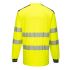 T185 - Hi Vis Teeshirt Long Sleeve