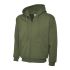 UC504 - Uneek Hooded Classic Sweatshirt - Full Zip