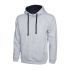 UC507 - Uneek Hooded Contrast Sweatshirt
