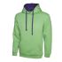 UC507 - Uneek Hooded Contrast Sweatshirt