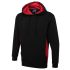UC517 - Uneek Two Tone Hooded Sweatshirt