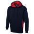 UC517 - Uneek Two Tone Hooded Sweatshirt