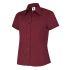 UC712 - Uneek Ladies Poplin Half Sleeve Shirt