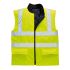 S469 - High Vis Lined Bodywarmer Reversible