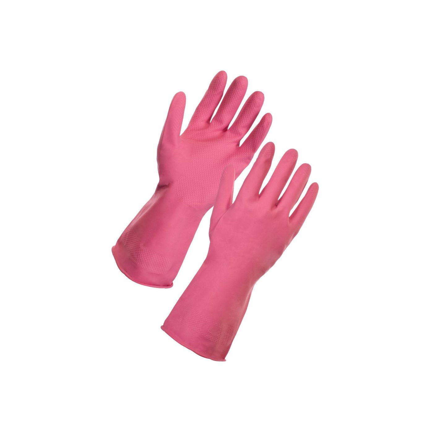 1331 - Household Latex Rubber Glove: 12 pairs 