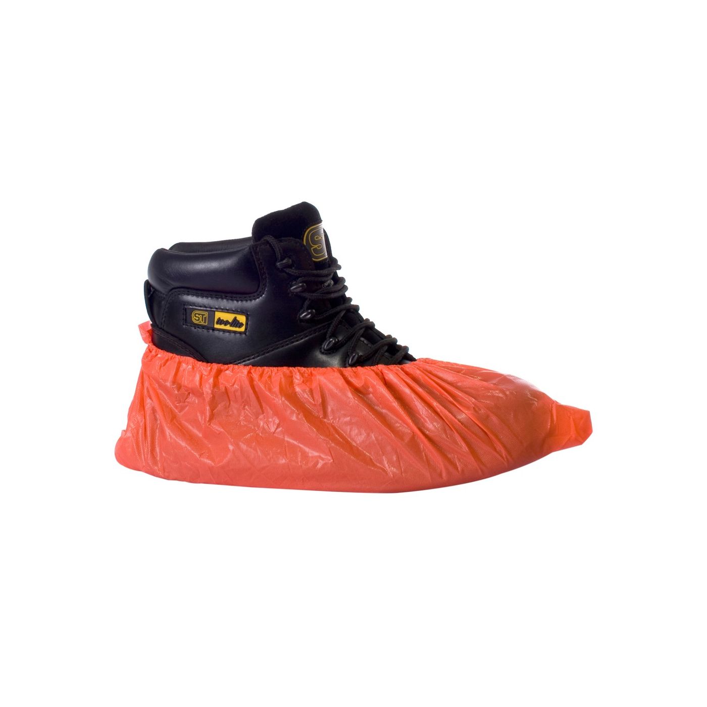 E16610 - Overshoes Disposable Polythene 16