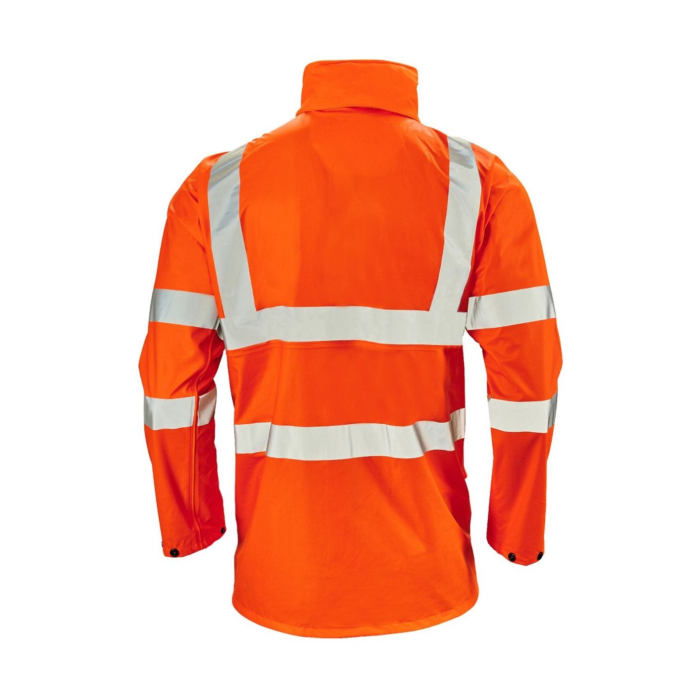 1828 - Stormflex Hi Vis Orange PU Jacket