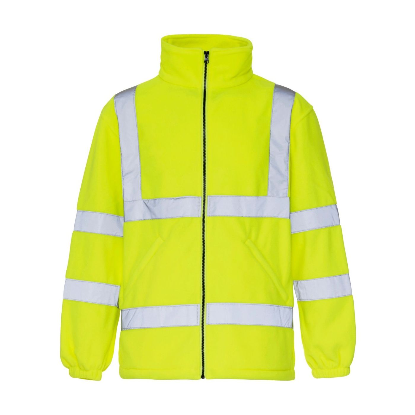 3808 - Supertouch Hi Vis Fleece Jacket